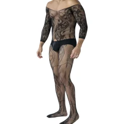 Body Lacey Fishnet R4VAGE Noir