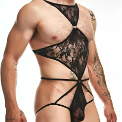 Body Lingerie Dentelle Noir