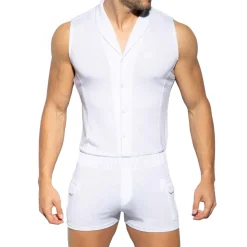 Body Sans Manche Blanc