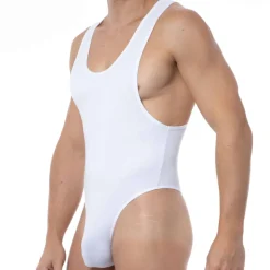 Body String Sexy Coton Modal Blanc