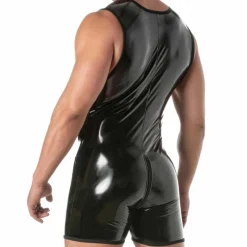 Body Zippé Vinyl Noir