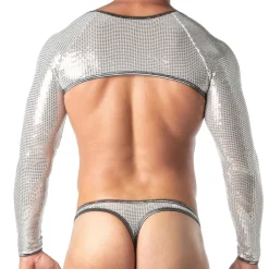 Boléro Glitter Argent