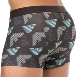 Boxer All Over Printed Microfiber Chocolat