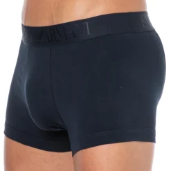 Boxer Basic Elastic Coton Marine