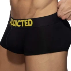 Boxer Black Soft Noir - Jaune