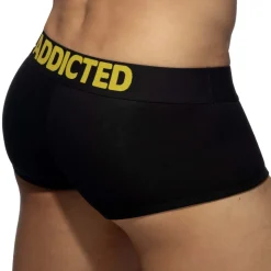 Boxer Black Soft Noir - Jaune