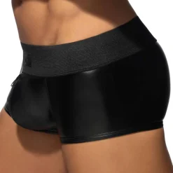 Boxer Cockring Allover Zip Rub Noir