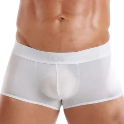 Boxer Court Access Coton Blanc
