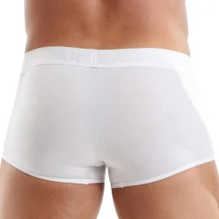 Boxer Court Access Coton Blanc