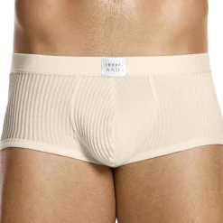Boxer Court Corduroy Blanc Cassé
