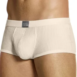 Boxer Court Corduroy Blanc Cassé