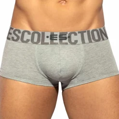 Boxer Court Coton 7 Days 3.0 Gris Chiné