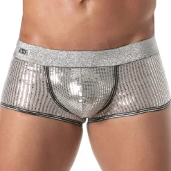 Boxer Court Glitter Argent