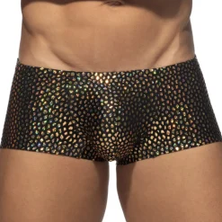 Boxer Court Gold Stones Noir