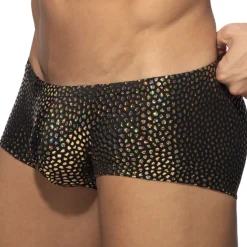 Boxer Court Gold Stones Noir
