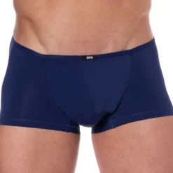 Boxer Court Microfibre Bleu Marine