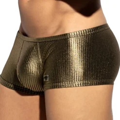 Boxer Court Métallique Art Déco Doré