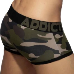 Boxer Court Sans Couture Camouflage