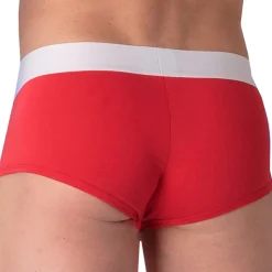 Boxer Court Sexy Fun Rouge