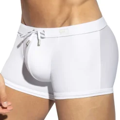 Boxer de Bain Basic Sportive Blanc