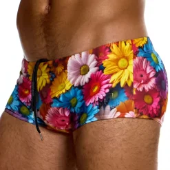 Boxer de Bain Daisies Multicolore