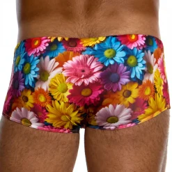 Boxer de Bain Daisies Multicolore