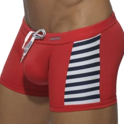 Boxer de Bain Sailor Colored Rouge
