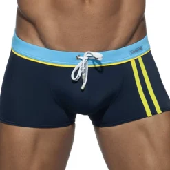 Boxer de Bain Sport Detail Binding Marine