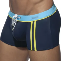 Boxer de Bain Sport Detail Binding Marine