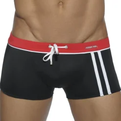 Boxer de Bain Sport Detail Binding Noir