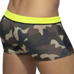 Boxer de Bain Sport Detail Binding Camouflage