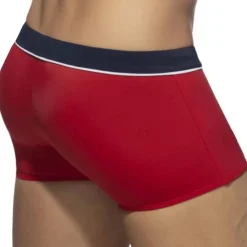 Boxer de Bain Sport Detail Binding Rouge