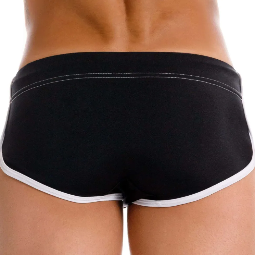 Boxer de Bain Vintage Noir