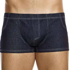 Boxer Denim Bleu