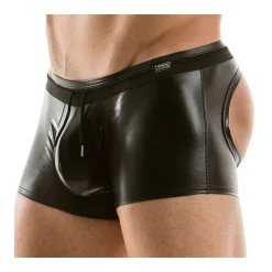 Boxer Empty Bottom Latex Noir