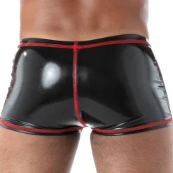 Boxer en Latex Seconde Peau Noir
