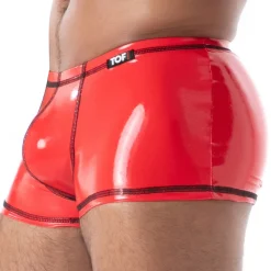 Boxer en Latex Seconde Peau Rouge