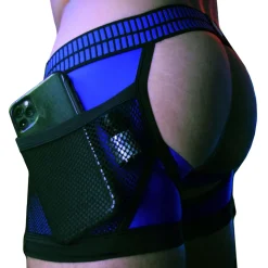 Boxer Jock Chock Hybred Bleu