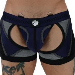 Boxer Jock Chock Mister Luxe Bleu Marine