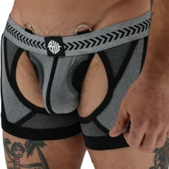 Boxer Jock Chock Mister Luxe Gris Chiné