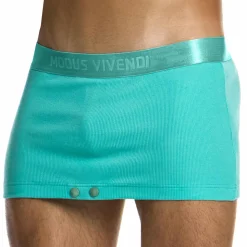 Boxer Jupe Illusion Turquoise