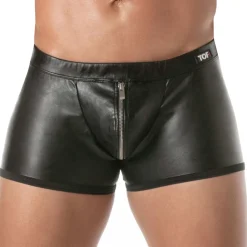 Boxer Kinky Zippé Push Up Noir