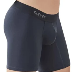 Boxer Long Caribbean Coton Noir