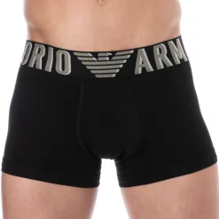 Boxer Megalogo Coton Noir