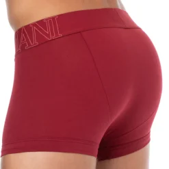 Boxer Megalogo Coton Rhubarbe