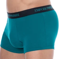 Boxer Pure Cotton Bleu Paon