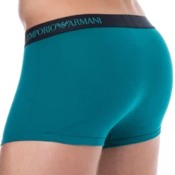 Boxer Pure Cotton Bleu Paon