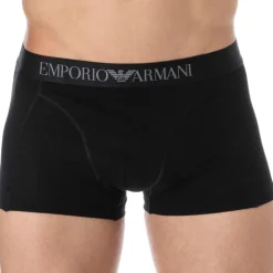 Boxer Stretch Piquet Noir