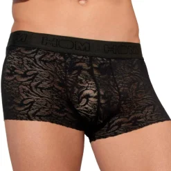 Boxer Temptation Free Cut Lace Noir