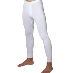 Caleçon Long Coton Modal Blanc
